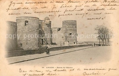 Angers Entrée du Chateau