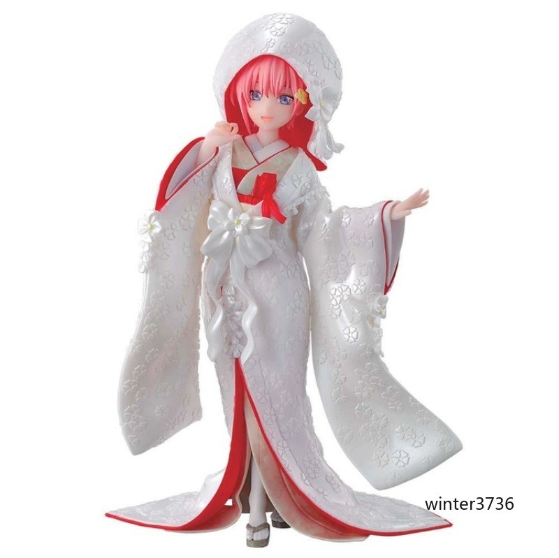 The Quintessential Quintillizos Nakano Nino Shiro Heiriki Figura Modelo Adorno