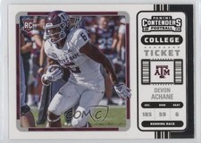 2023 Panini Chronicles Draft Picks Contenders College Ticket De'Von Achane 0ps8