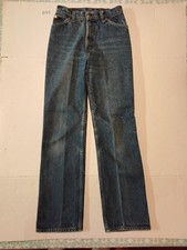 VTG Levi's Orange Tab Talon 42 Zipper Straight Leg Women's 26x31 U.S.A Made 70s