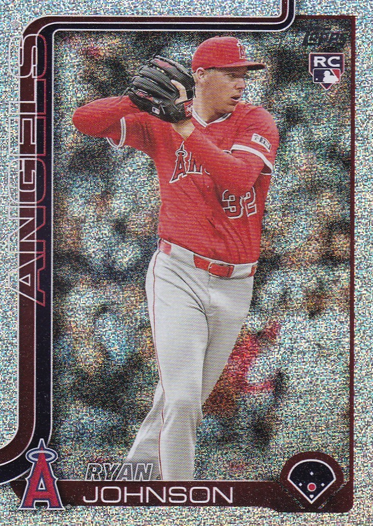 RYAN JOHNSON TOPPS UPDATE ROOKIE SANDGLITTER FOIL RC NATIONALS #US-121 2025 25