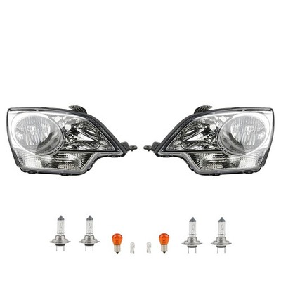 Scheinwerfer Set Halogen passend für Opel Antara 05/06- mit Leuchtmittel LR