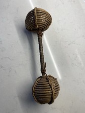 Antique African double basket Rattle