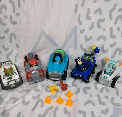 Paw Patrol gemischtes Konvolut Trucks und Figuren Dino Jungle Rescue Tracker Everest
