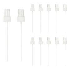 Fine Mist Spray Top, Spray Bottle Nozzle for 24 Caliber, Pack of 12, White