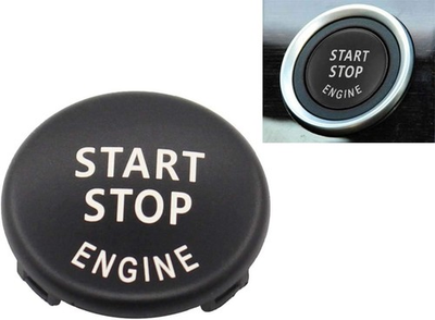 #ad Black Start Stop Engine Button Switch Cover for X5 E70 X6 E71 3 E90 E91 E92 E93 $19.99