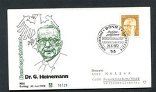 Germany - BRD : Heinemann First Day Cover from 1972 - used