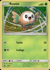 ROWLET - SM22 HOLO PROMO SUN & MOON PROMO POKEMON HP on eBay