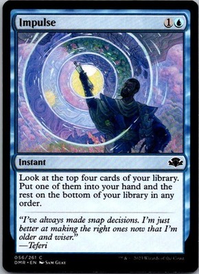 Impulse 56 Common Dominaria Remastered Magic: The Gathering Near Mint