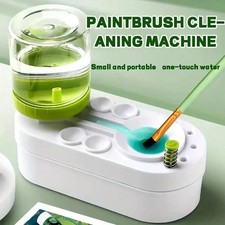 Paint Brush Cleaner Rinser Water Circulation Pot Art Tool Watercolour Oil UK