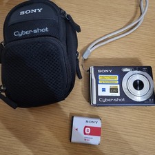 Sony Cyber-shot DSC-W90 8.1MP Compact Digital Camera 3x Zoom Black Parts Repair