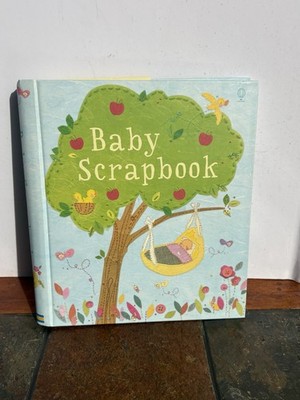 The Usborne Baby Scrapbook Memory Record Picture Photo Book First Year - New