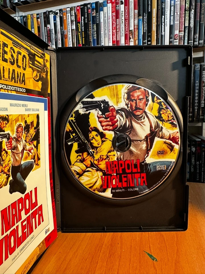Napoli violenta (1976) di Umberto Lenzi con Maurizio Merli DVD COME NUOVO - Immagine 3 di 3