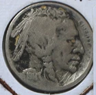 1914 D BUFFALO NICKEL NEAR FULL HORN SCRATCHES  - (ref# 14DBN)