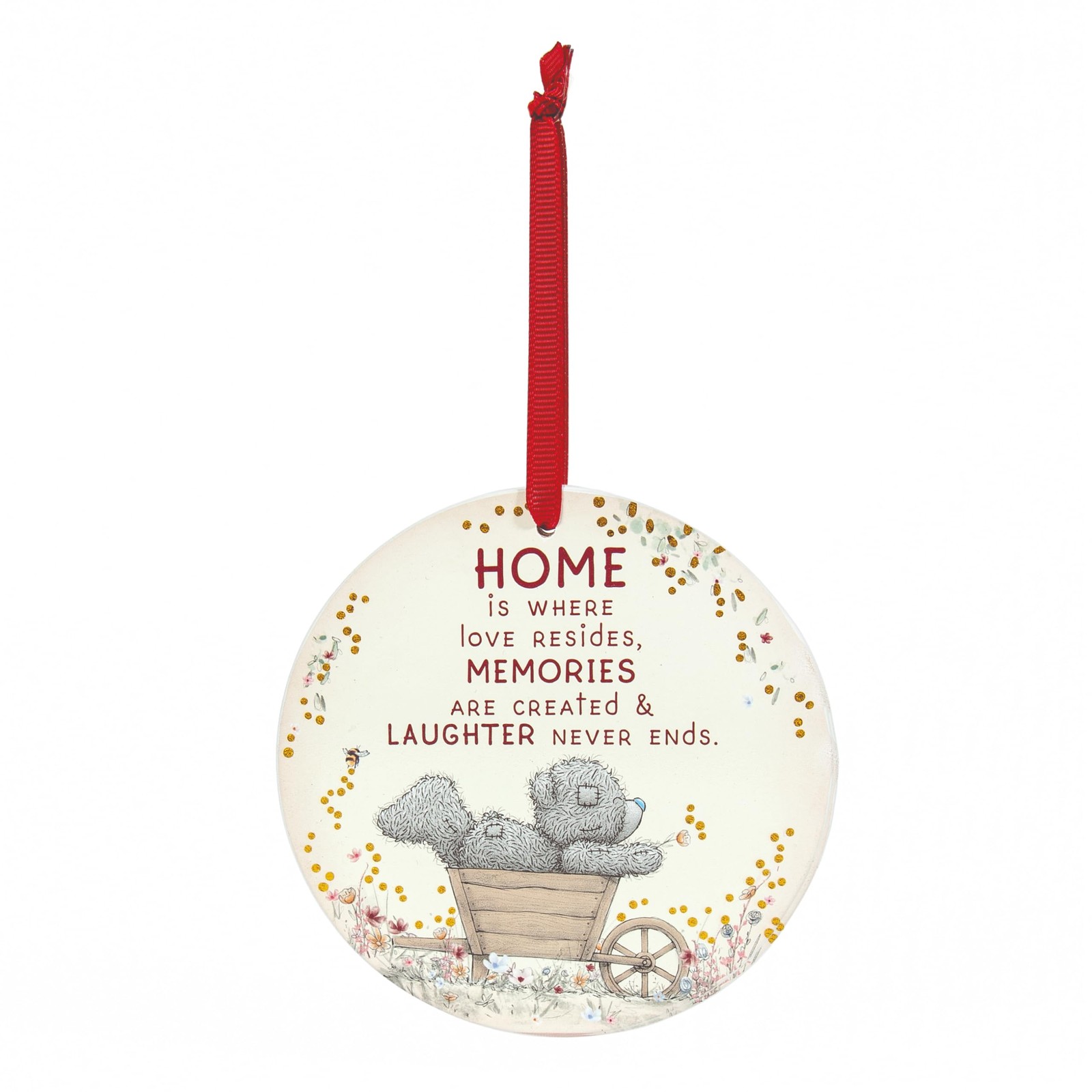 Me to You Tatty Teddy Hanging Plaque Home Accessory, New Small, Multi