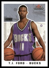2003-04 Fleer Tradition #268 T.J. Ford