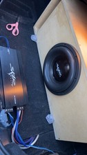 Skar Audio 12in Enclosed Non-Powered Subwoofer with Custom Ported Enclosure