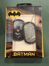 Jacmel DC Comics Batman Dog Tag Necklace