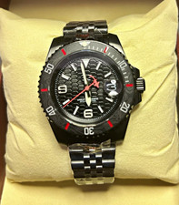 Men's Diver Automatic Black Honeycomb Dial E3 Seiko Watch Mods
