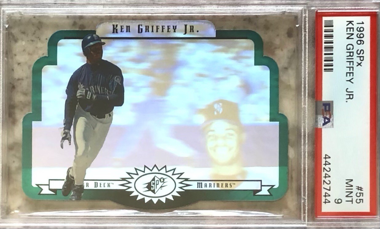 1996 Upper Deck SPX #55 Ken Griffey Jr. PSA 9 Mint