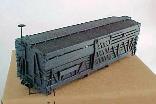 HOn3 6 PACK D&RGW narrow gauge singledeck stockcars MRGS kit #100-6, no trucks, - Image 3 of 4