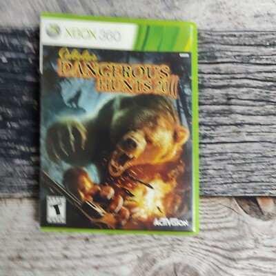 Cabela's Dangerous Hunts 2011 (Microsoft Xbox 360, 2010)