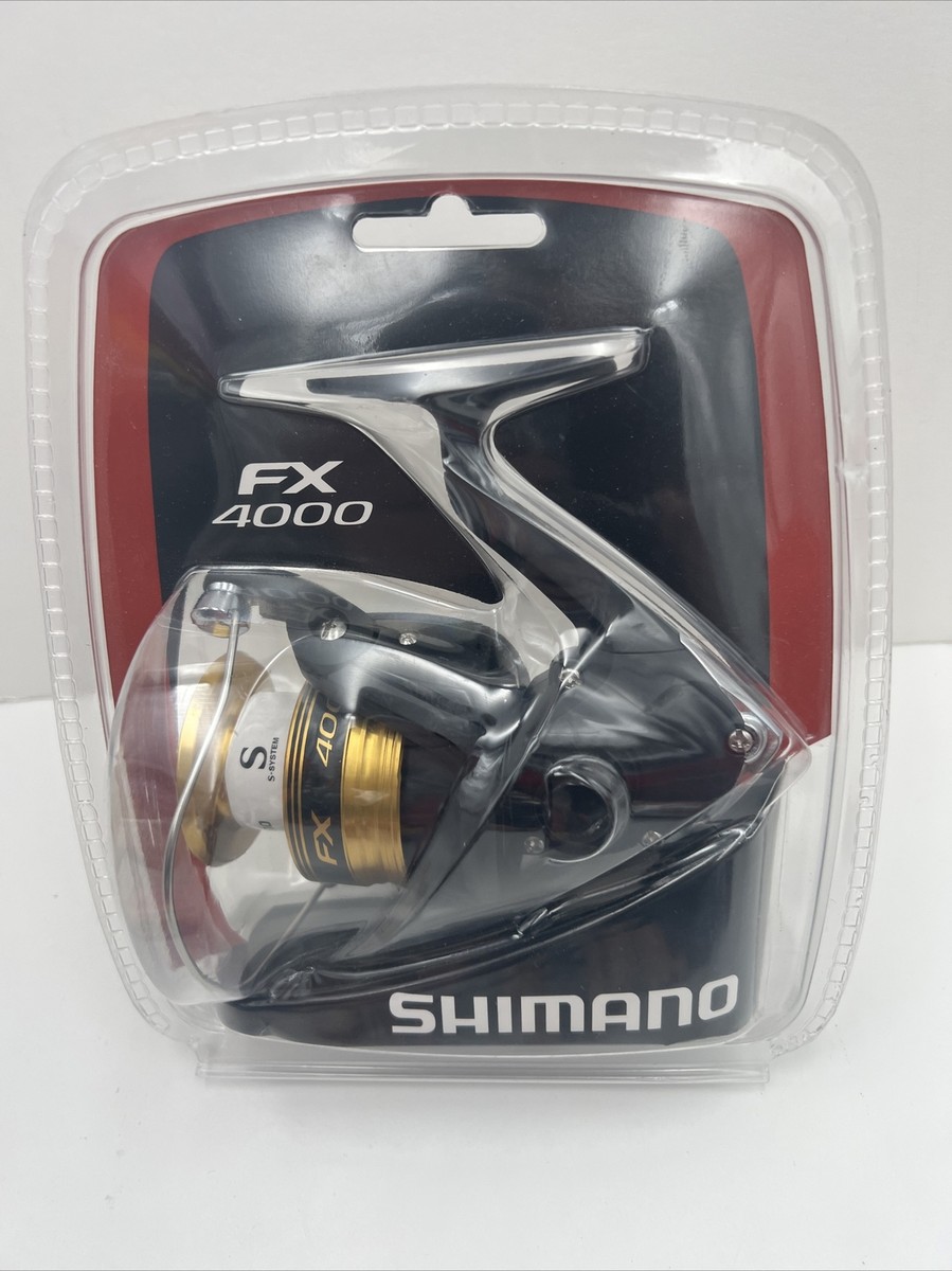 Shimano FX 4000 Spinning Fishing Reel FX4000FCC S-System | eBay