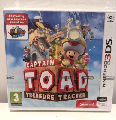Captain Toad Treasure Tracker - Nintendo 3DS Spiel - Brandneu & Sealed
