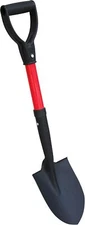   D-grip, 20-inch fiberglass handle, mini trunk digging shovel