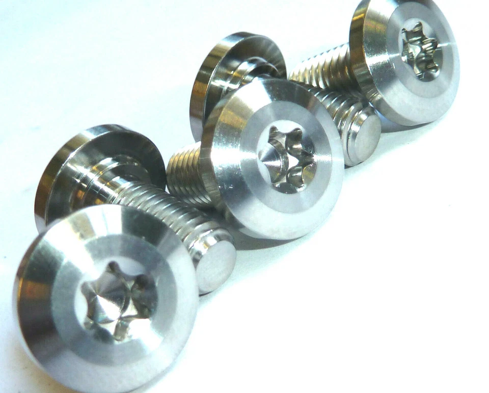 BMW F800R 2010-2018 REAR BRAKE ROTOR DISC BOLT TITANIUM GR5 RACE SPEC - Image 2 of 4