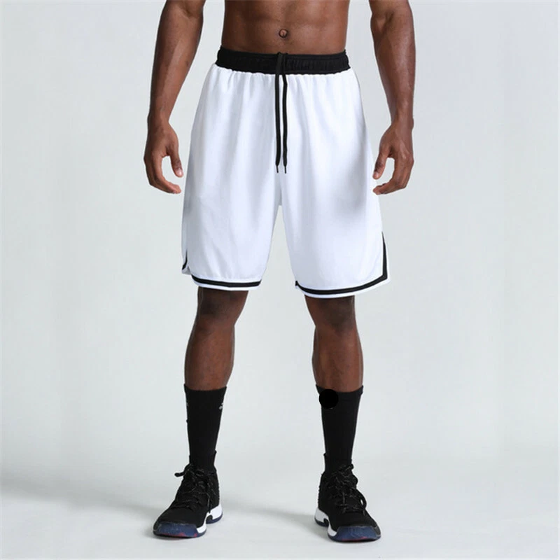 Men Fitness Running Mesh Shorts Beach basketball shorts Quick Dry Sweatpants