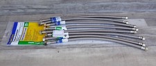 BrassCraft 3/8" Compression 1/2" FIP x 20" Polymer Braid Faucet Connector 8/Pack