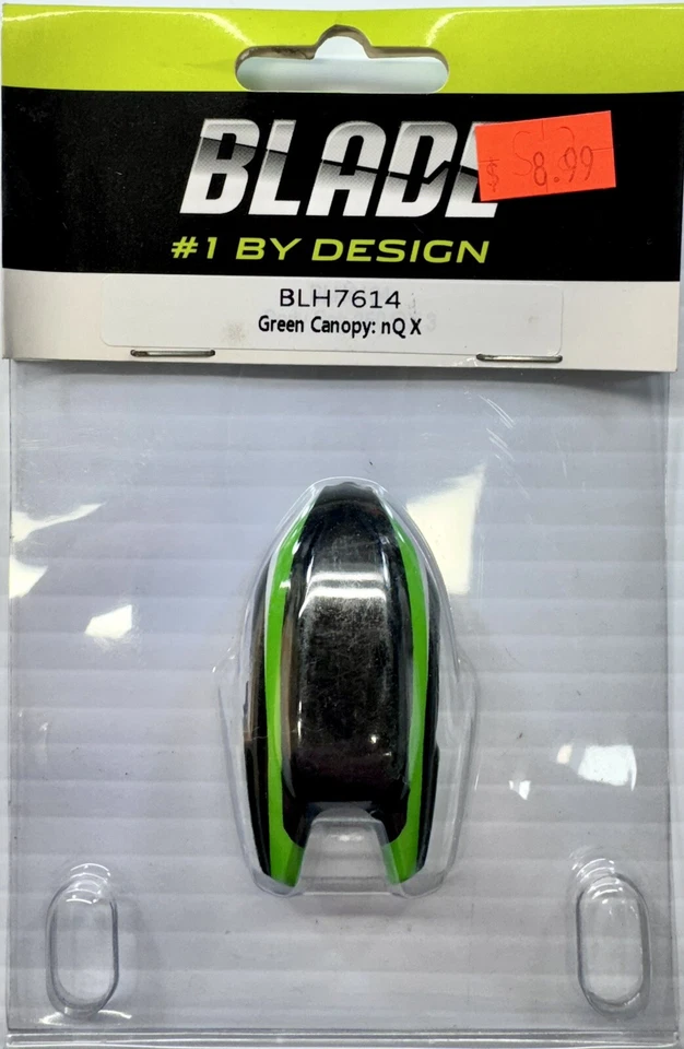 Blade Canopy for nQX #BLH7614 Color: Green Replacement Heli Parts NIB - Image 2 of 4