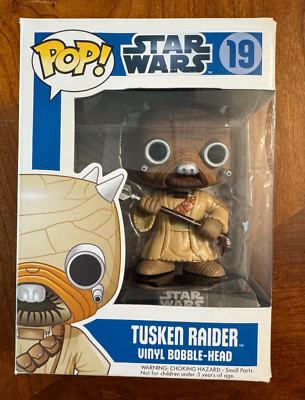 Funko Pop! Star Wars Tusken Raider - #19 Vaulted-  Blue Box