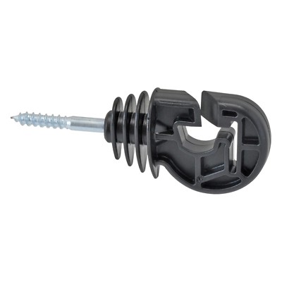 25x Ringisolator Multi Weidezaun Isolator Elektrozaun Draht Litze Seil Band 20mm
