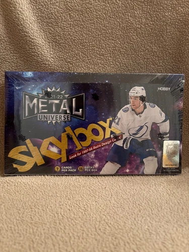 2021-22 Metal Universe Skybox UD NHL Hockey Hobby Box - Factory Sealed