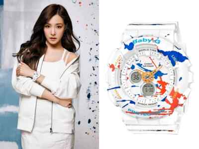 Casio G-shock Baby-g Ba-120spl-7a Splatter Pattern Street Art