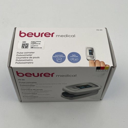 Beurer PO 30 Pulsoximeter Ermittlung Herzfrequenz Sauerstoffsättigung - Bild 3 von 3