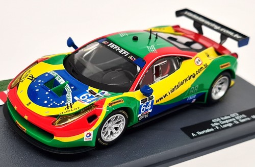 Altaya 1/43 - Ferrari 458 Italia GT3 Daytona 24h 2015 #64 Diecast Model Race Car - Picture 3 of 5
