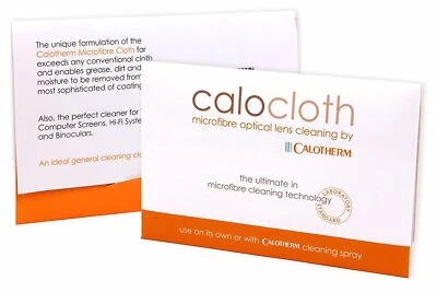 Calocloth 8"x6" Calotherm Microfibre Cleaning Cloth replaces PENTAX Supaclean
