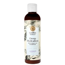 Griffin Remedy Deep Hydration, Restorative Shampoo for Dry or Damaged Hair, 8 Oz
