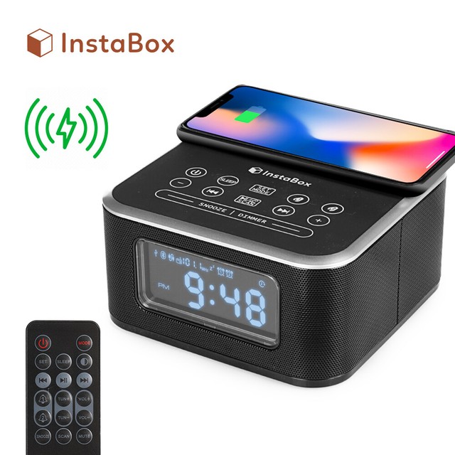clock radio with usb and bluetooth