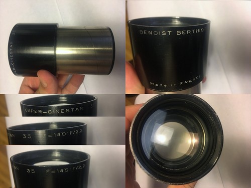 Benoist Berthiot Super Cinestar 140mm f2.2 Projection Lens for Fuji GFX,Sony FE, - Picture 2 of 13
