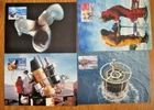AUSTRALIA ANTARCTIC TERRITORY 2008 POLAR YEAR  4 FIRST DAY MAXIMUM CARDS