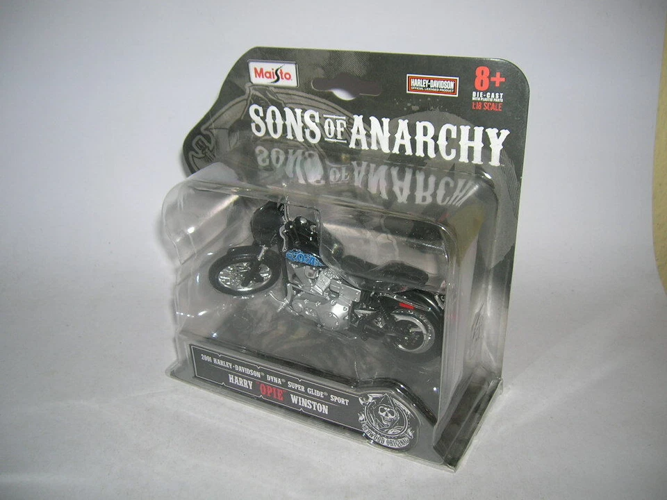 Maisto Harley-Davidson Sons of Anarchy 2001 DYNA Super Glide Sport "Opie" 1:18 - Bild 3 von 3