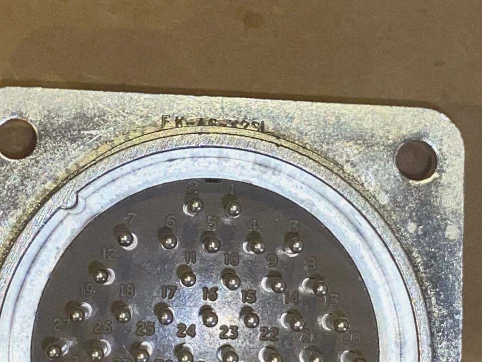 ITT Cannon Connector Plug Kit, p/n FK46-32SL, STD-K 9611 46 PIN - Image 4 of 4