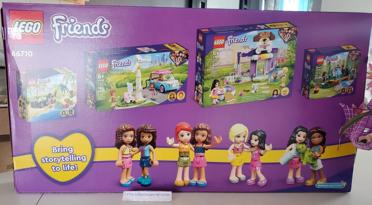 Lego Friends ~ 4-in-1 Friends Gift Sets # 66710 ~ NEW~ FACTORY
