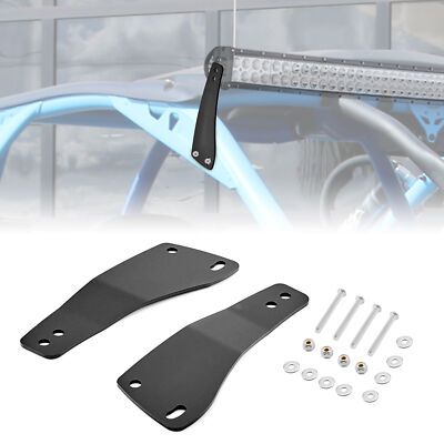 NO ROOF CUT 50'' LED Light Bar Bracket For Can-am Maverick MAX X3 DS Turbo 17-24