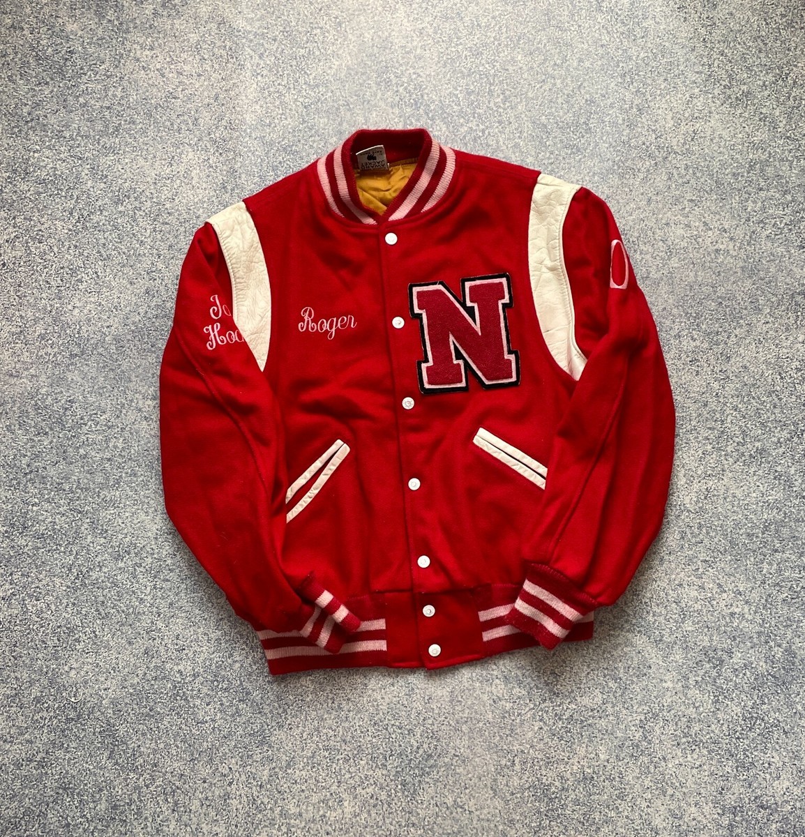 60’s unknown brand award jacket 1960's silton California Blank Award jacket 基本的にワッペンだっ