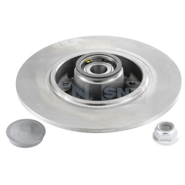 SNR 2X Bremsscheibe Hinten Ø260Mm Voll FüR Renault Megane IV B9A/M_ 1.2 Tce 130-image